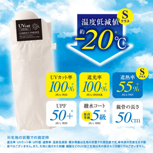 コンパクト日傘